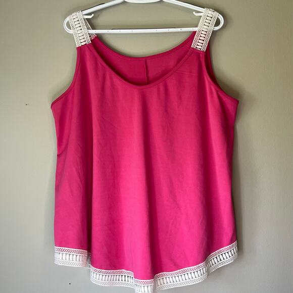 Sheen Curve Pink with Cream Lace Size 2XL - Picture 11 of 11